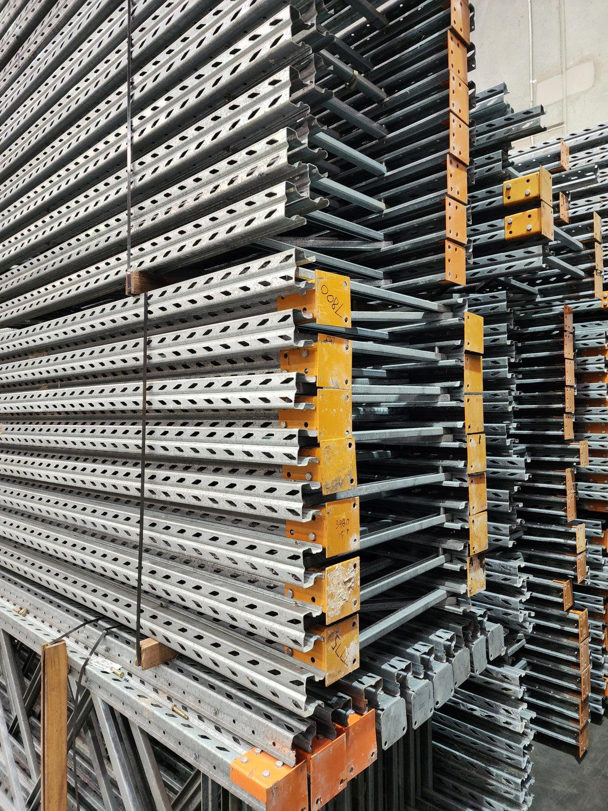 Blue Colby Frame Racking Colby Frames - Various Heights - Used – Warehousing Clearance Centre